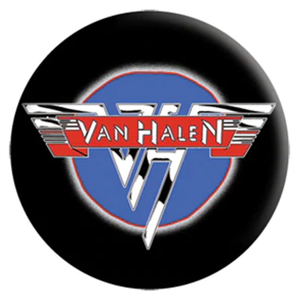 VAN HALEN ヴァンヘイレン (エドワード生誕 70周年 ) - Classic Logo / バッジ - PGS